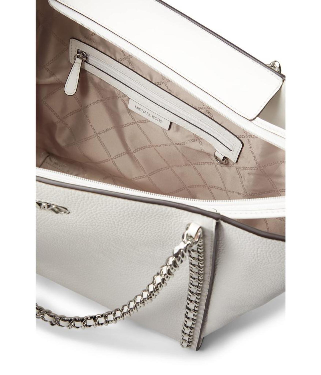 Westley Large Top Zip Chain Tote