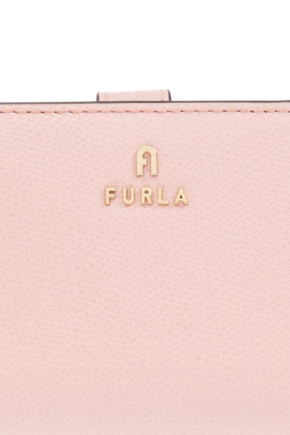 Furla Logo Lettering Compact Wallet