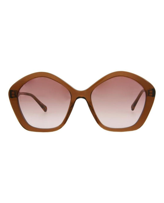 Round-Frame Bio Acetate Sunglasses