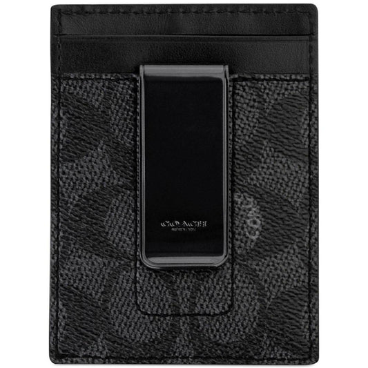 Men's Money Clip Card Case
