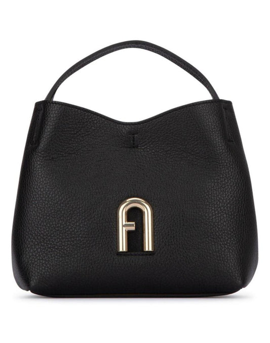 Furla Logo Plaque Magnetic-Closure Top-Handle Bag