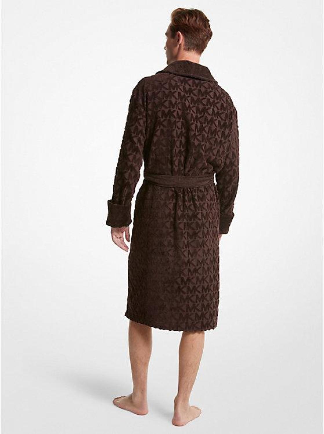 Logo Cotton Terry Robe