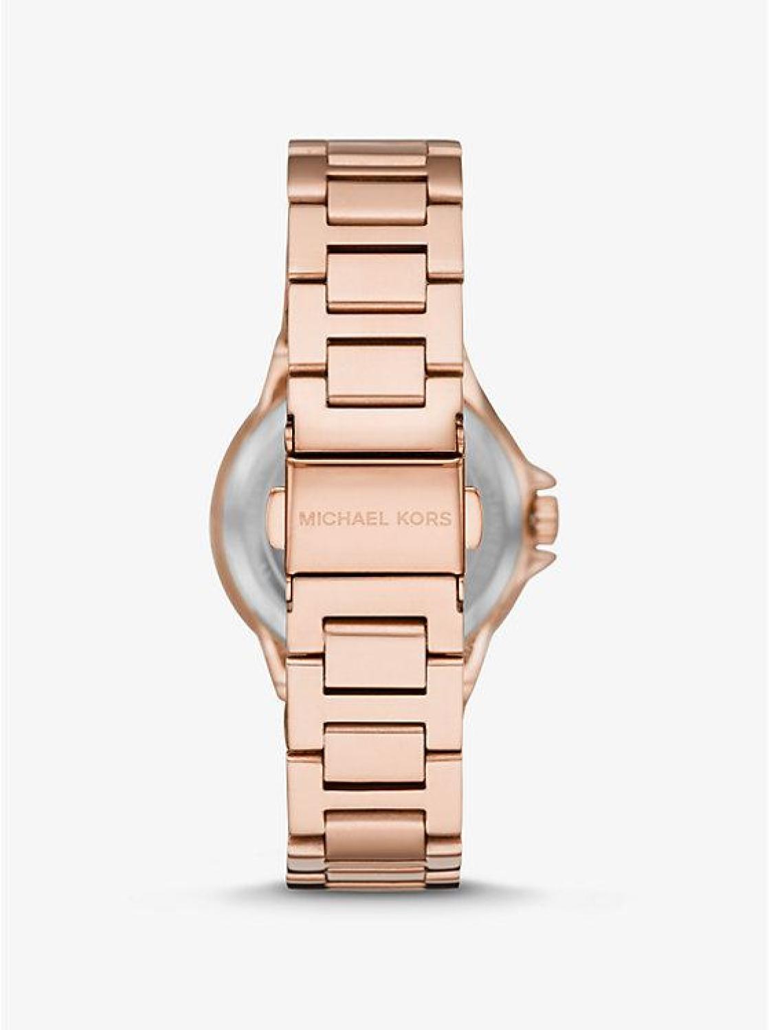 Mini Camille Pavé Rose Gold-Tone Watch