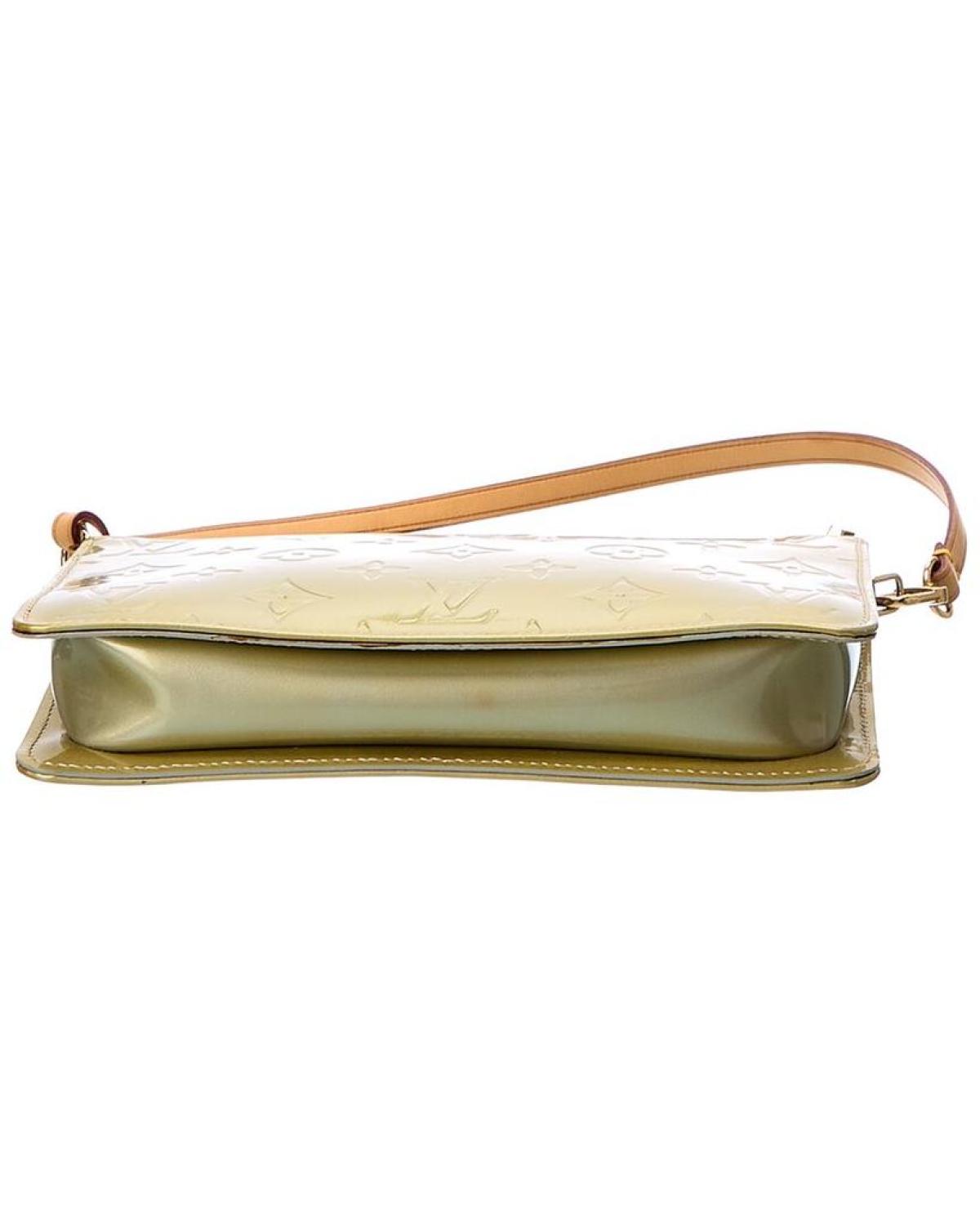 Louis Vuitton Green Monogram Vernis Leather Lexington Pochette (Authentic Pre-