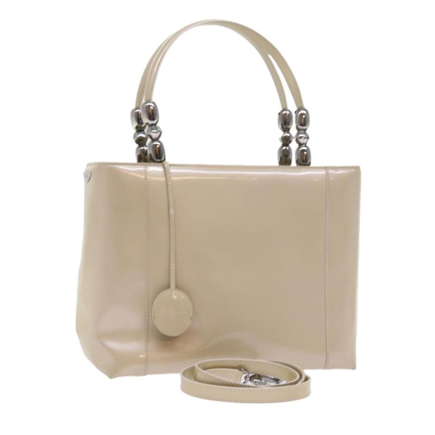 Dior Patent Leather Tote Bag (Pre-Owned)