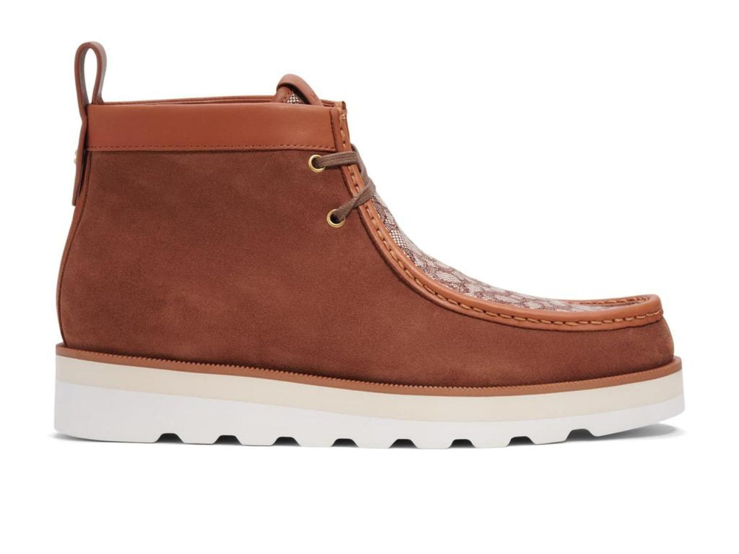 Micro Signature Suede Chukka Boot