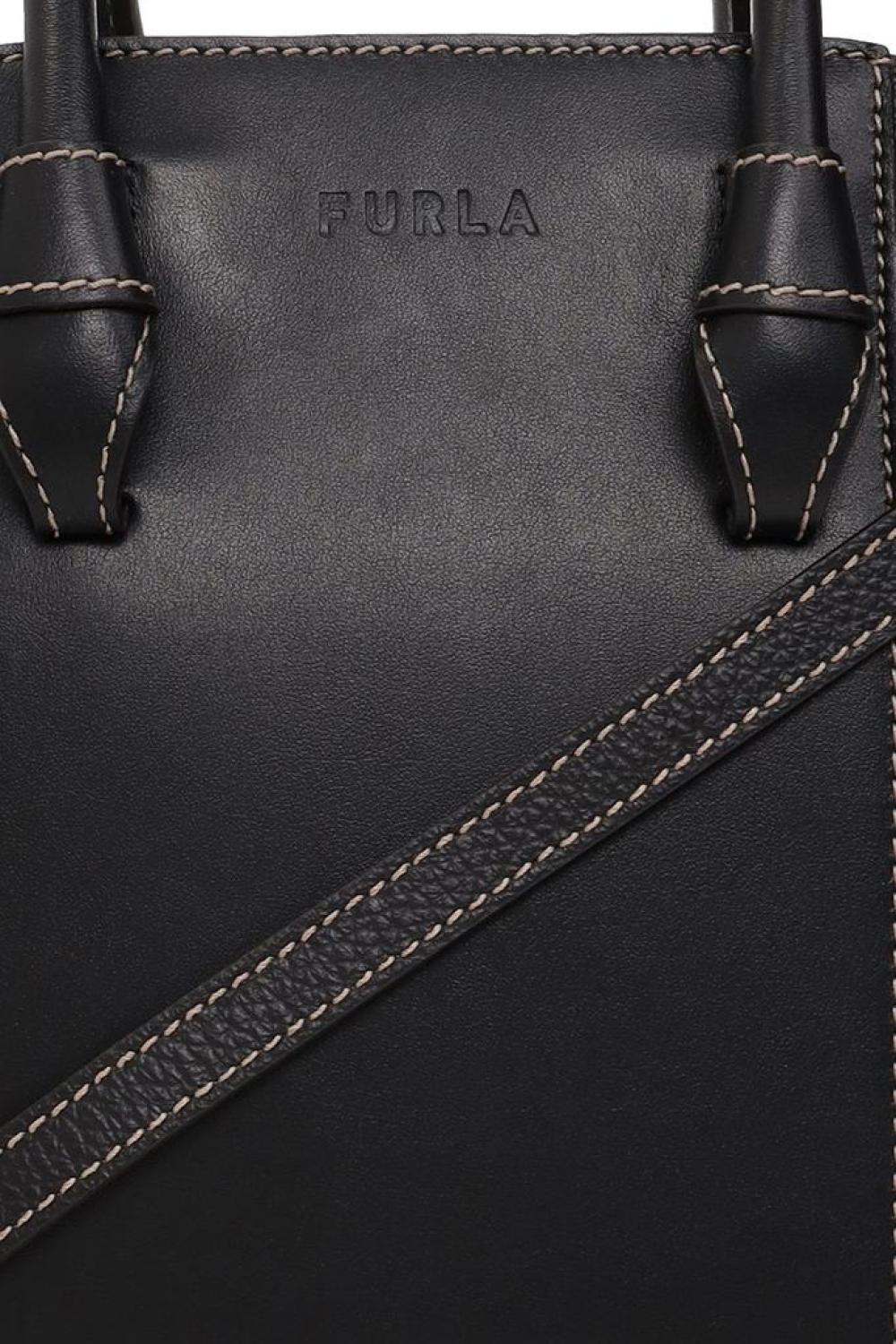 Furla Logo-Embossed Tote Bag