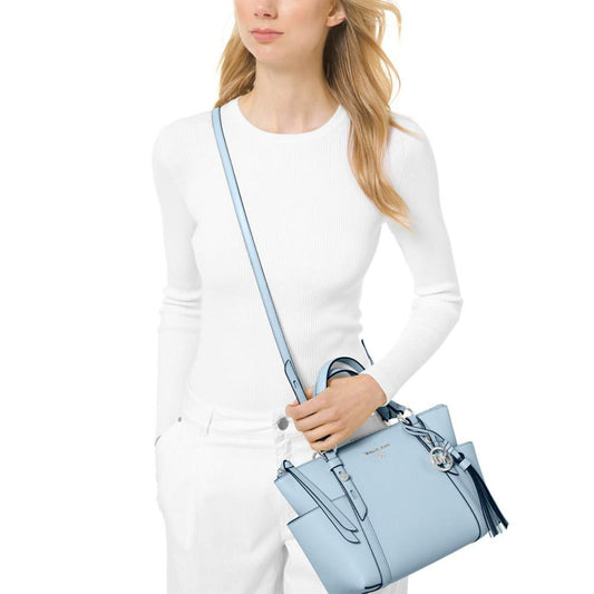 Sullivan Small Convertible Top Zip Leather Tote