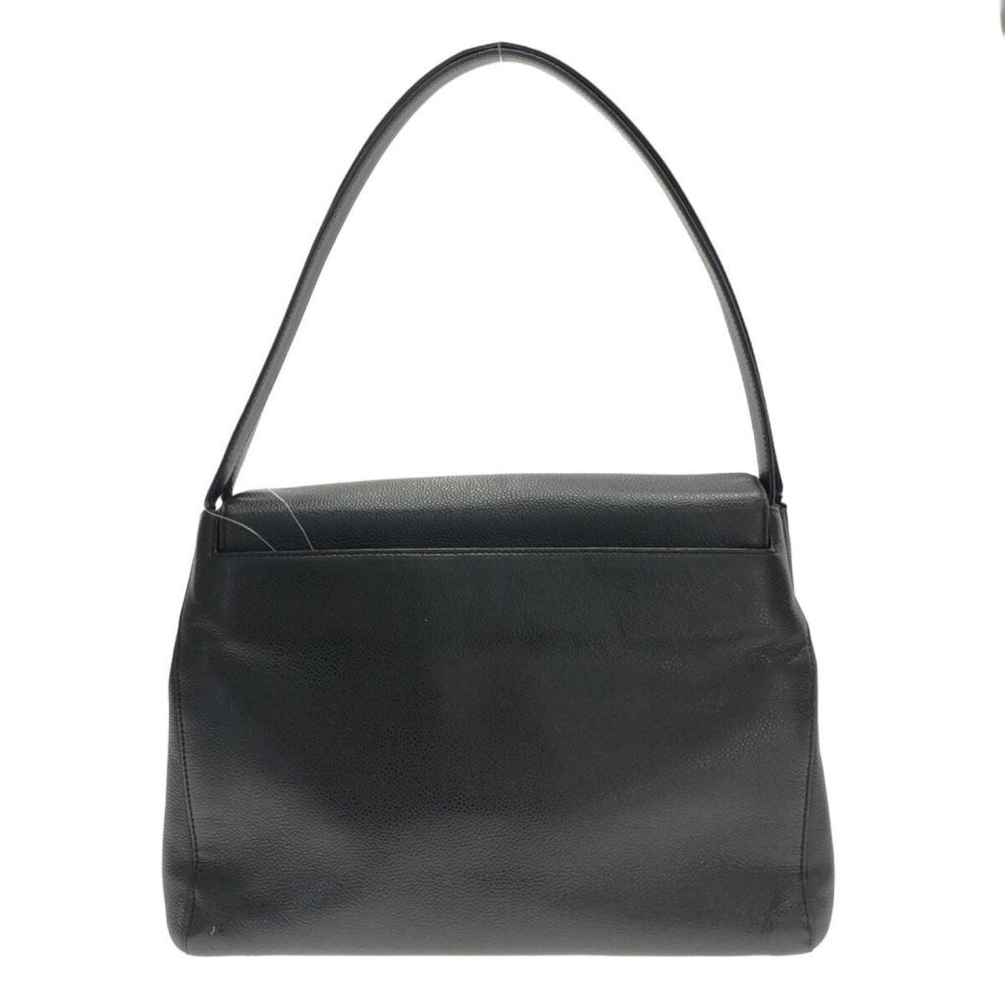 Chanel Coco Mark Leather Shoulder Bag (Pre-Owned)