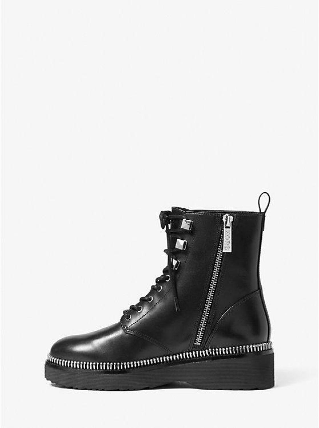 Haskell Leather Combat Boot
