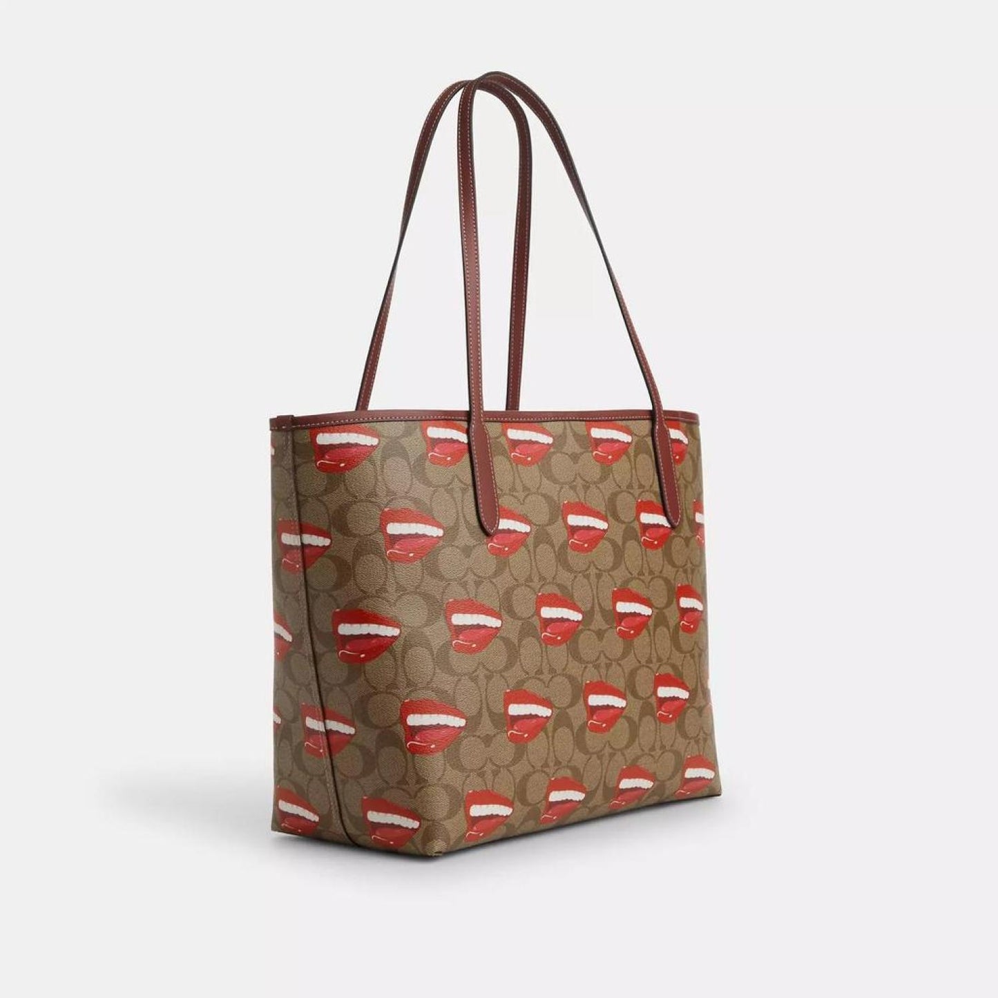 Coach Outlet Coach X Tom Wesselmann City Tote In Signature Canvas