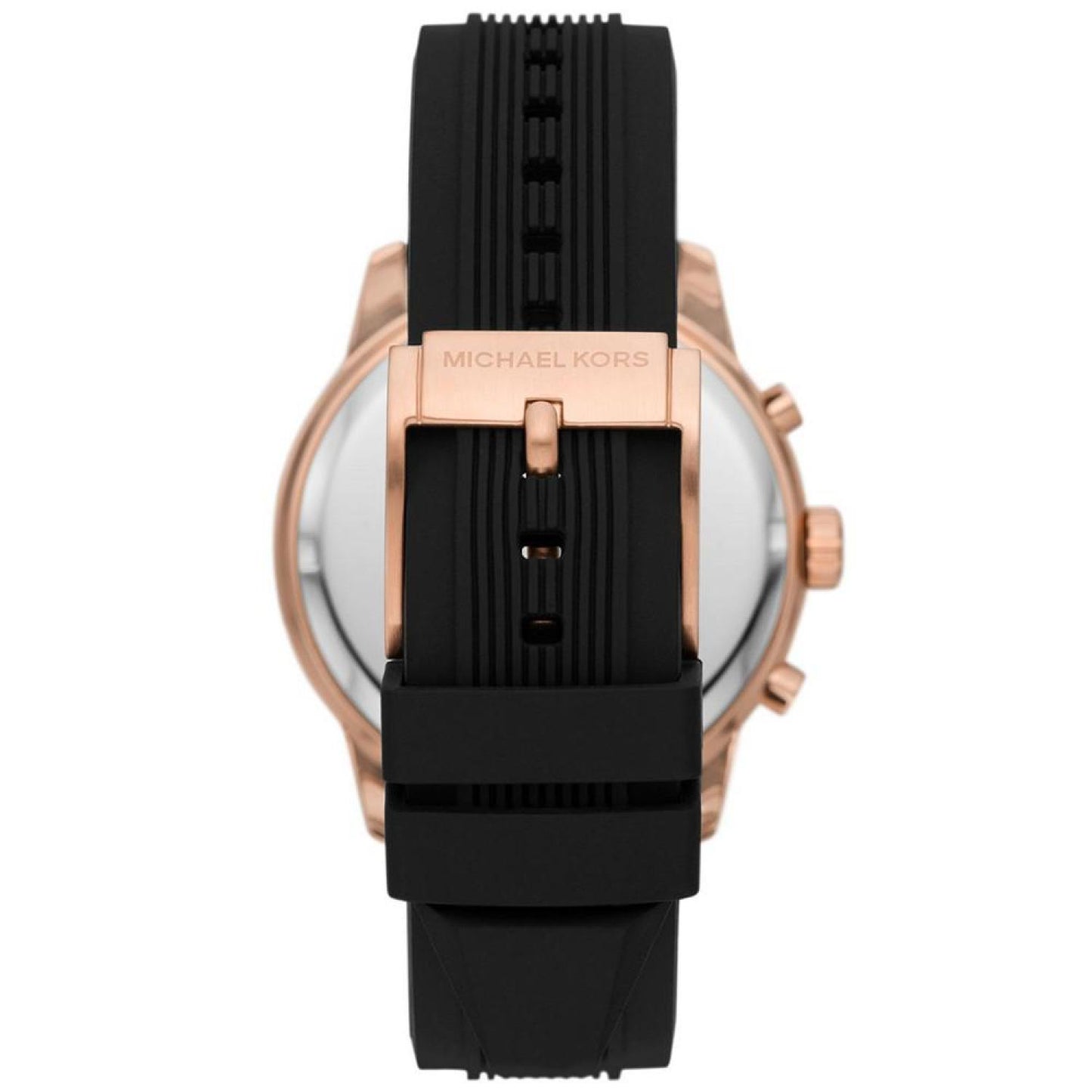 Men's Cunningham Chronograph Black Silicone Watch 44mm