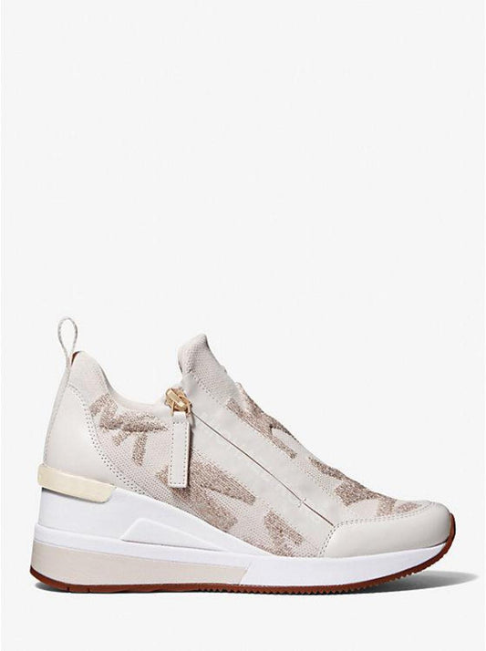 Willis Logo Stretch Knit Trainer