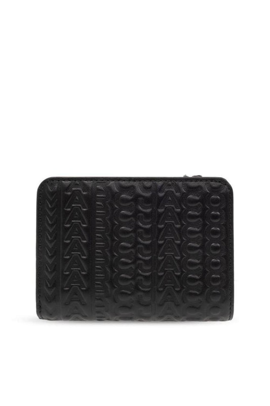 Marc Jacobs Monogram Debossed Mini Compact Wallet