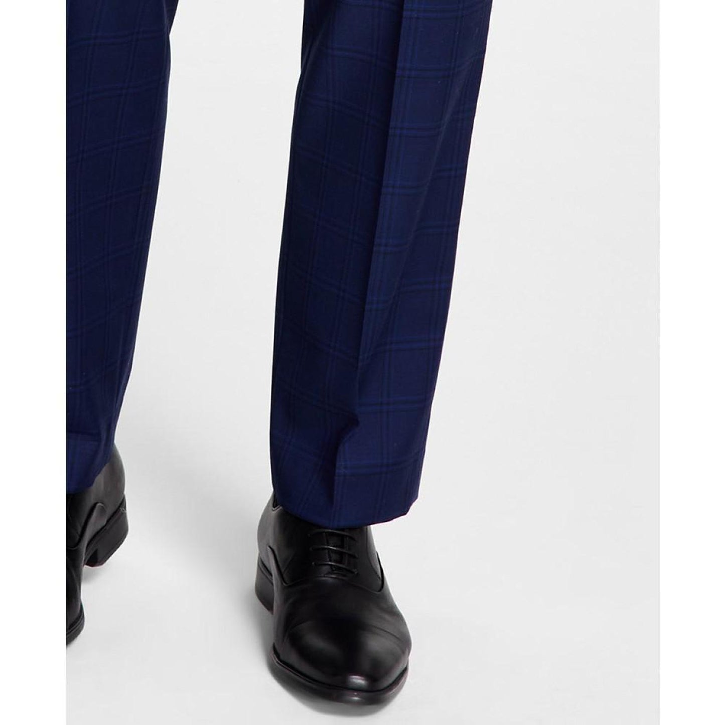 Men's Classic Fit Flat Front Creased Pants