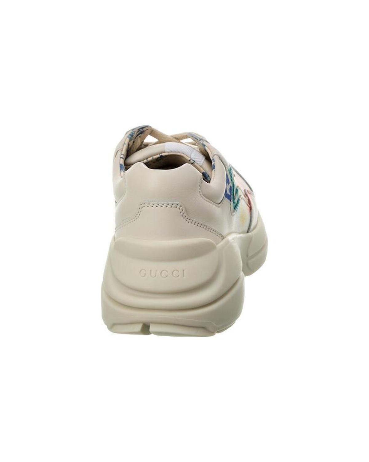 Gucci Rhyton Leather Sneaker
