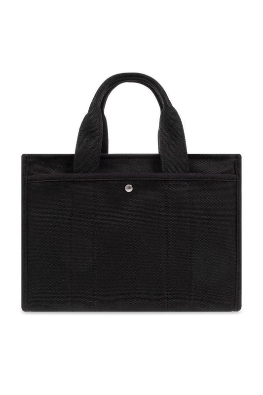 Coach Logo Embroidered Tote Bag