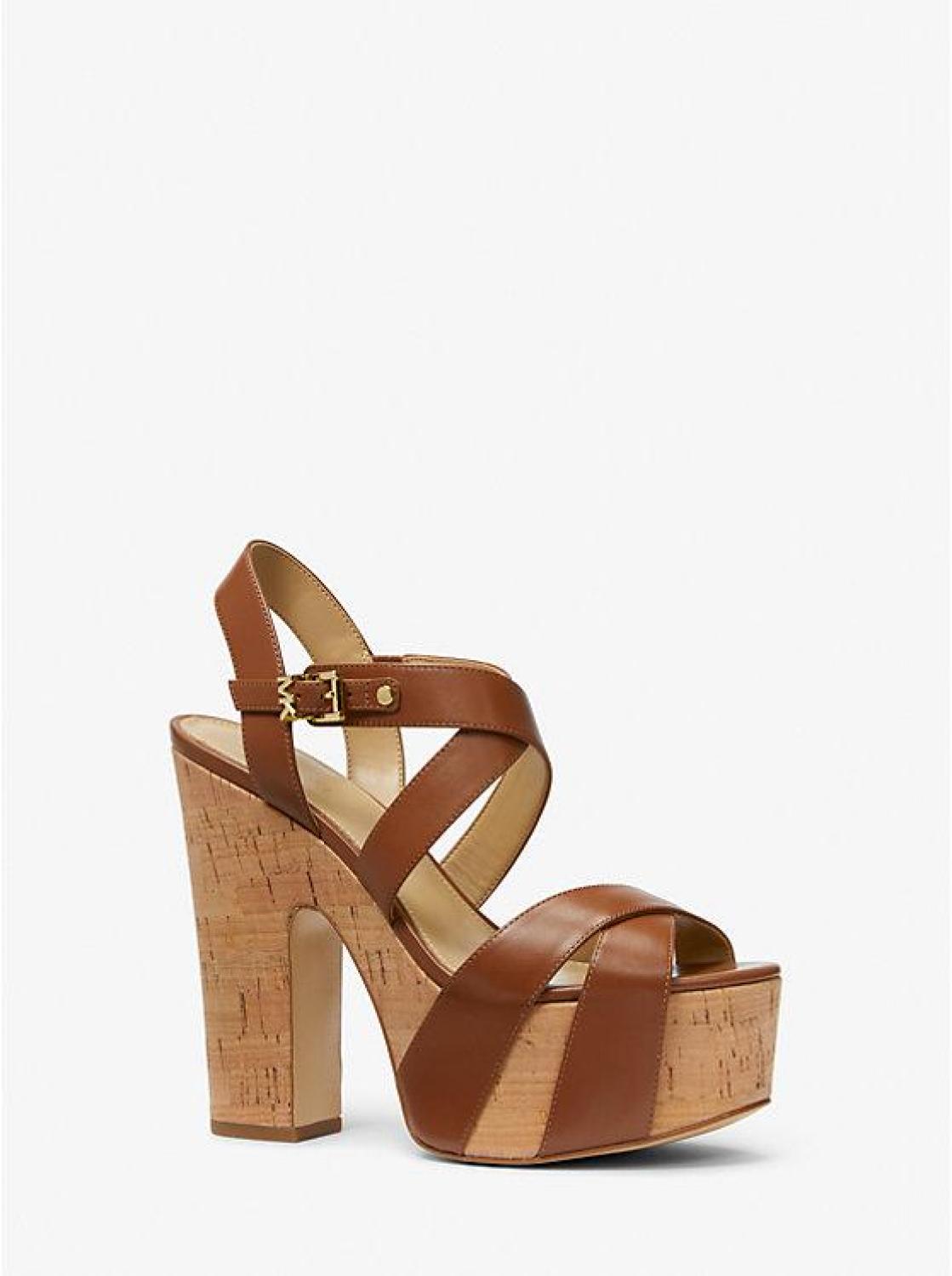 Suki Leather Platform Sandal