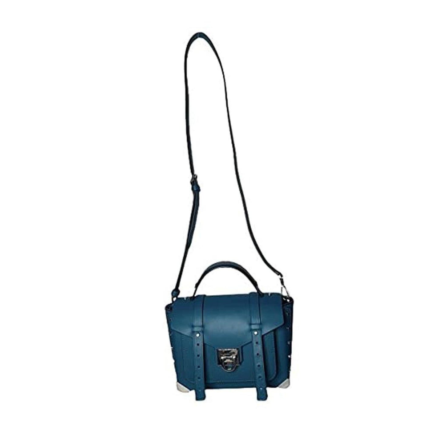 Michael Kors Manhattan Top Handle Leather Satchel Crossbody Bag
