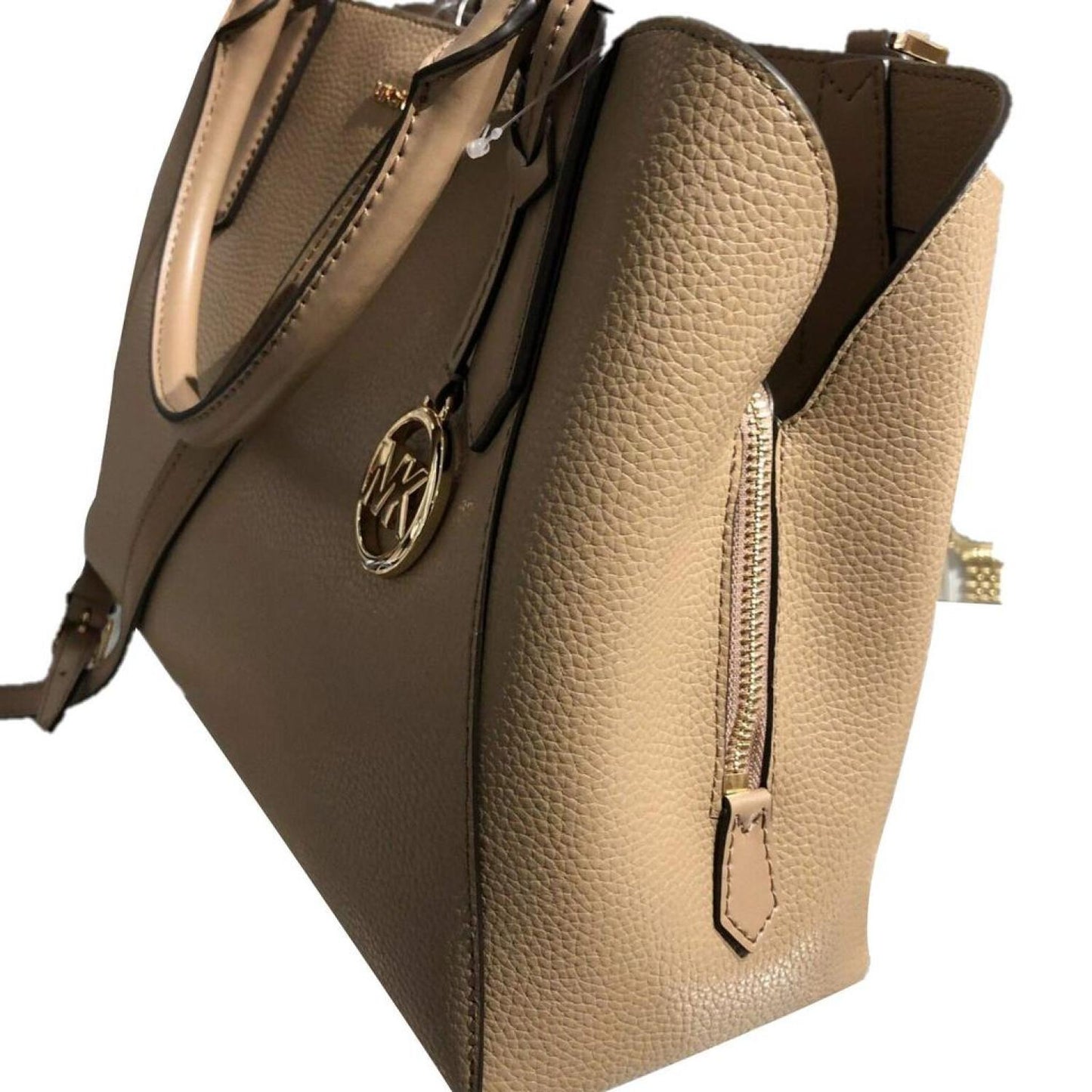 Michael Kors Women's Kimberly East West Leather Satchel Shoulder Bag