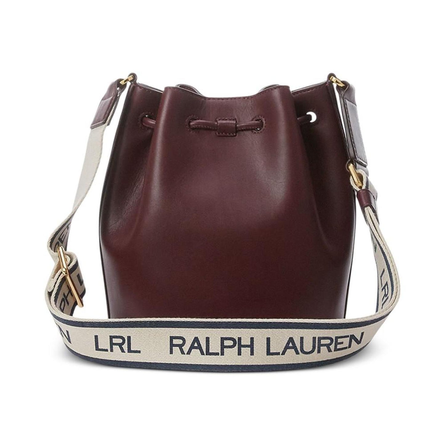 Andie Medium Leather Drawstring Bag