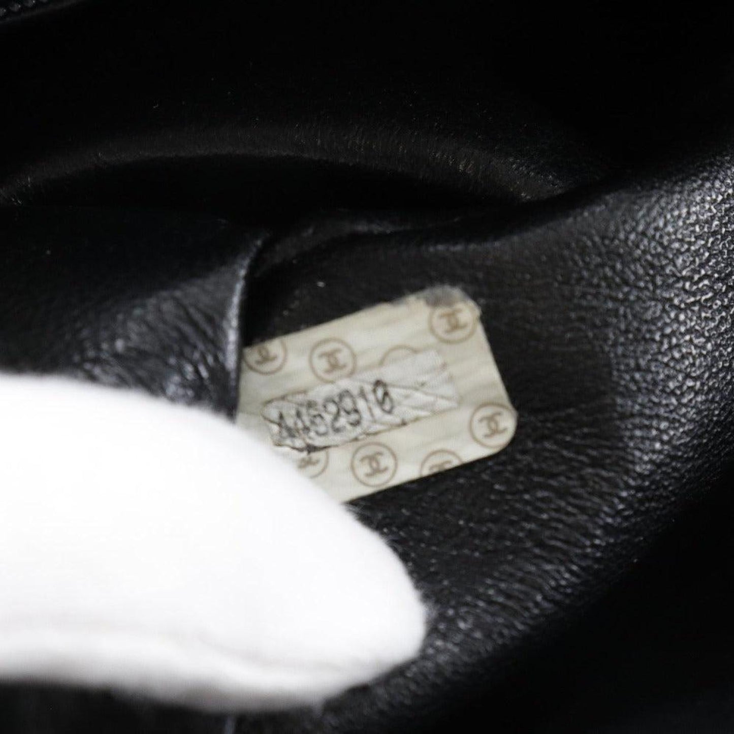 Chanel Coco Mark Leather Tote Bag (Pre-Owned)