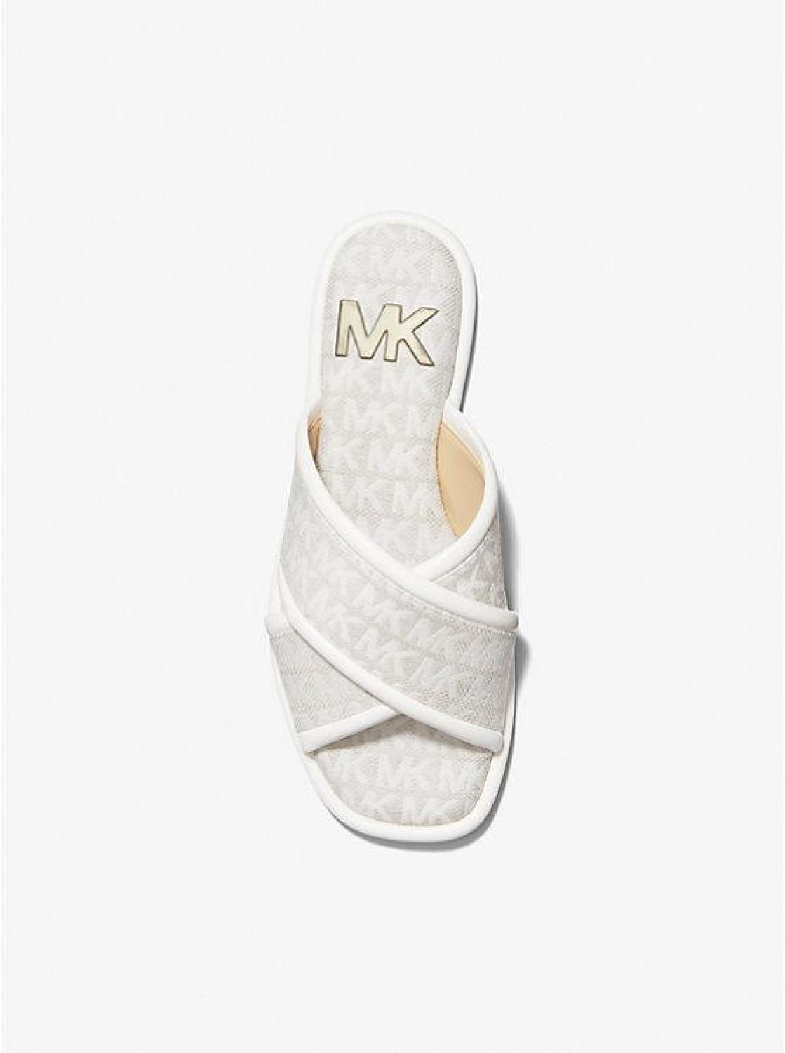 Gideon Logo Jacquard Slide Sandal