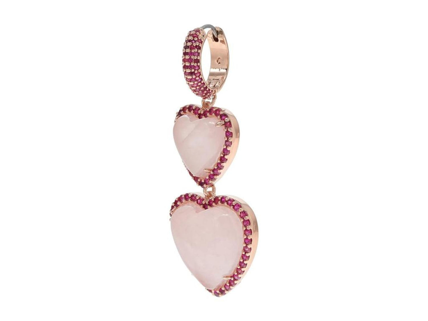 Heart Of Hearts Double Drop Earrings