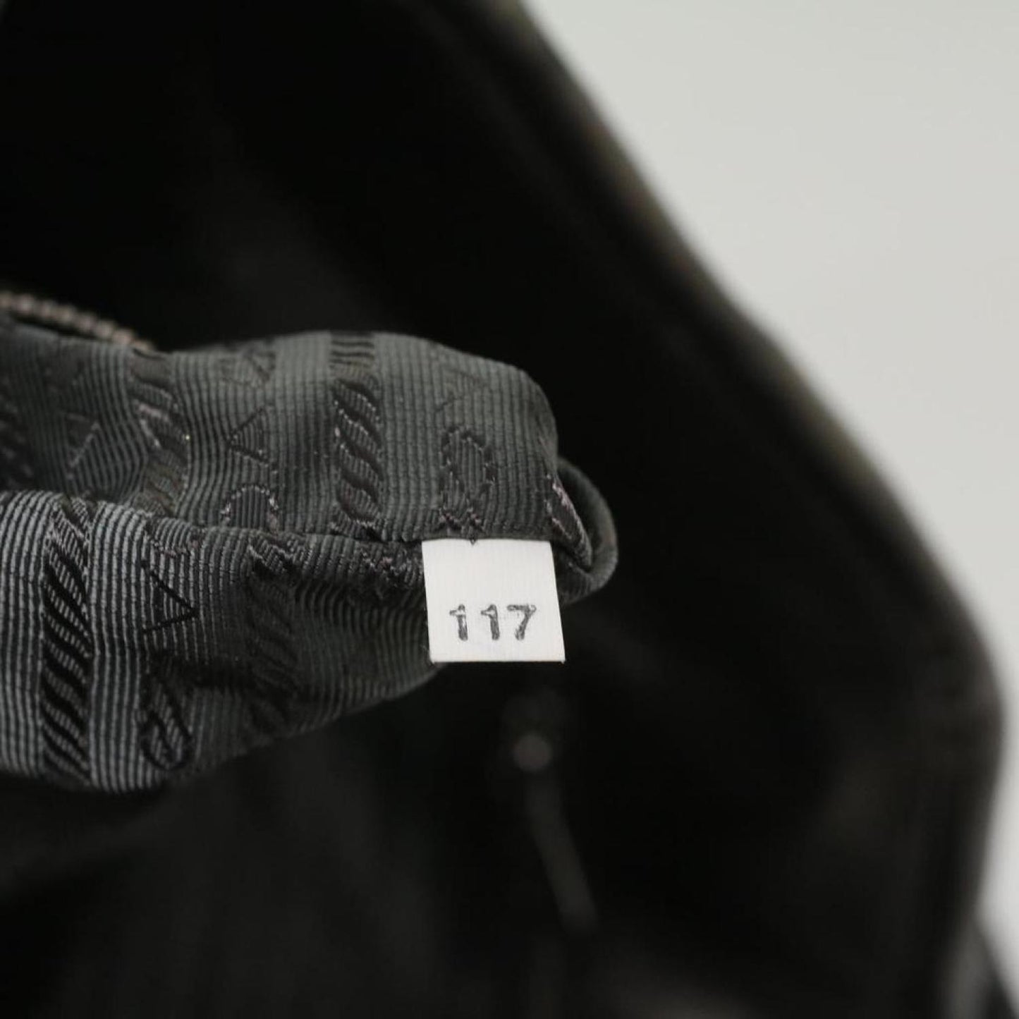 Prada Tessuto Leather Shoulder Bag (Pre-Owned)