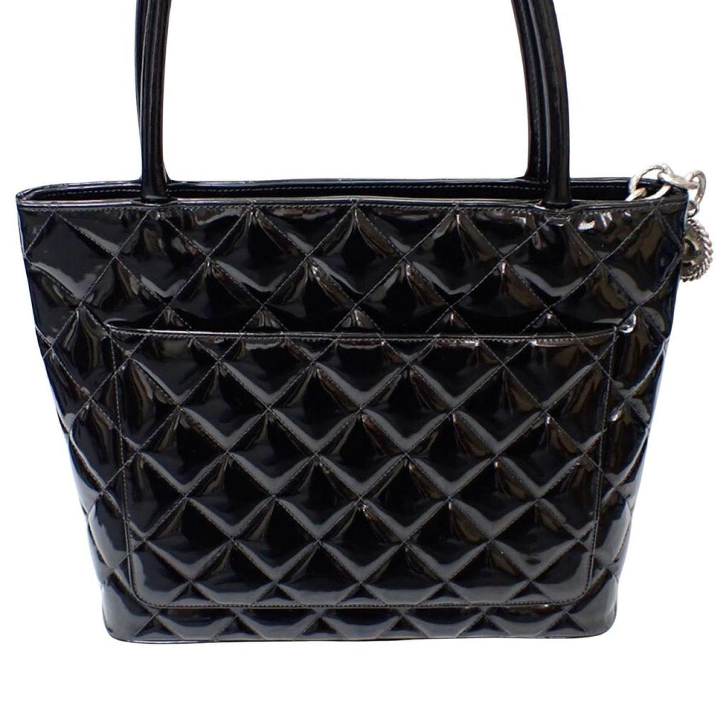 Chanel Medaillon Leather Tote Bag (Pre-Owned)