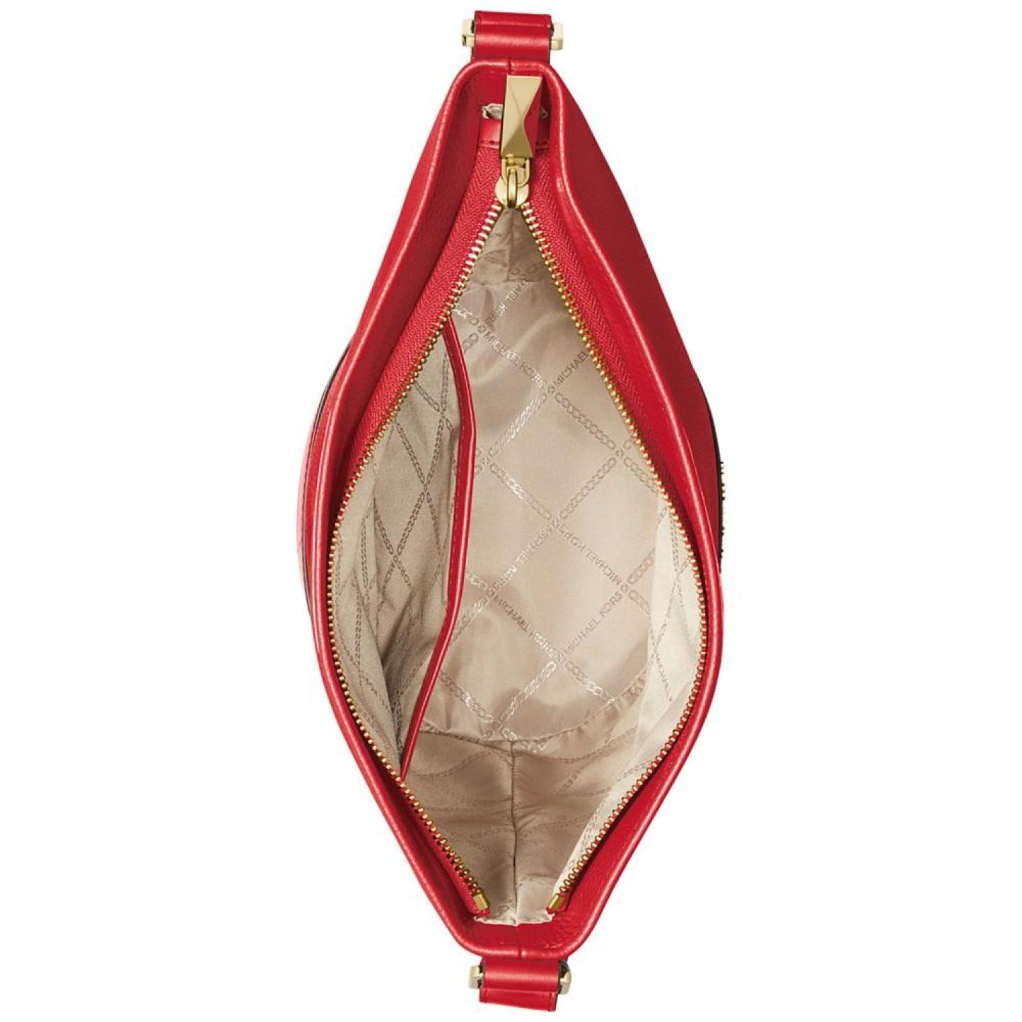 Townsend Medium Top-Zip Leather Bucket Messenger