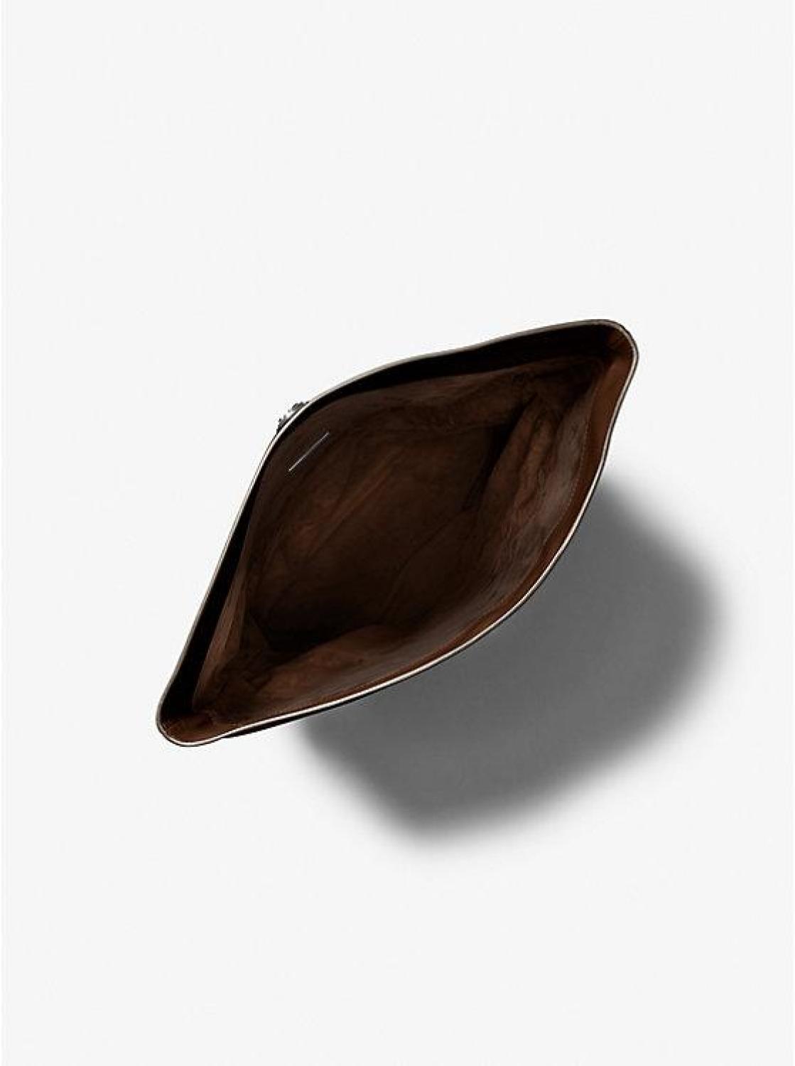 Gloria Medium Leather Messenger Bag