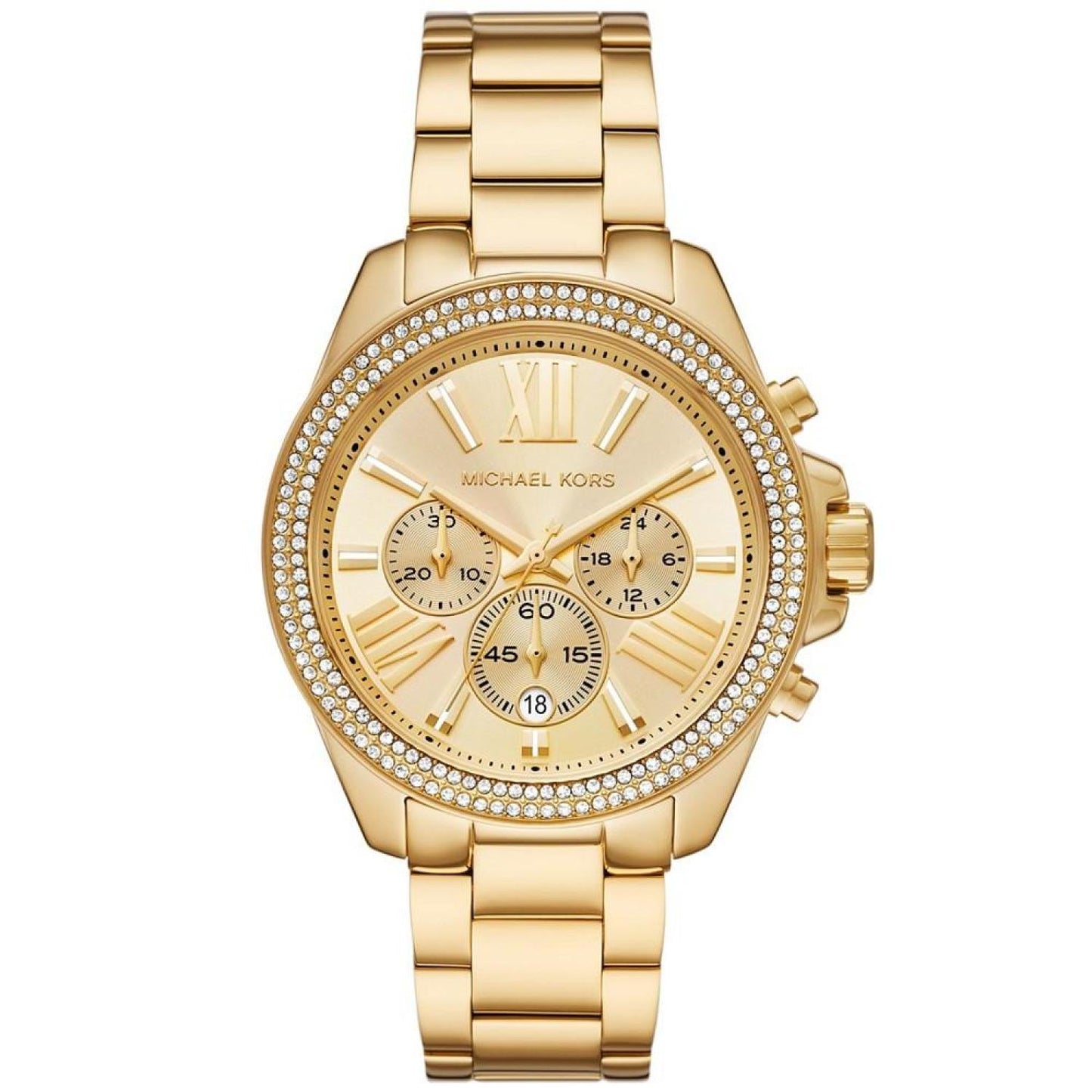 Women's Wren Chronograph Gold-Tone Stainless Steel Watch 42mm