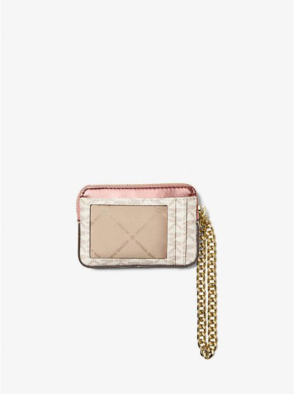 Medium Signature Logo Chain Card Case