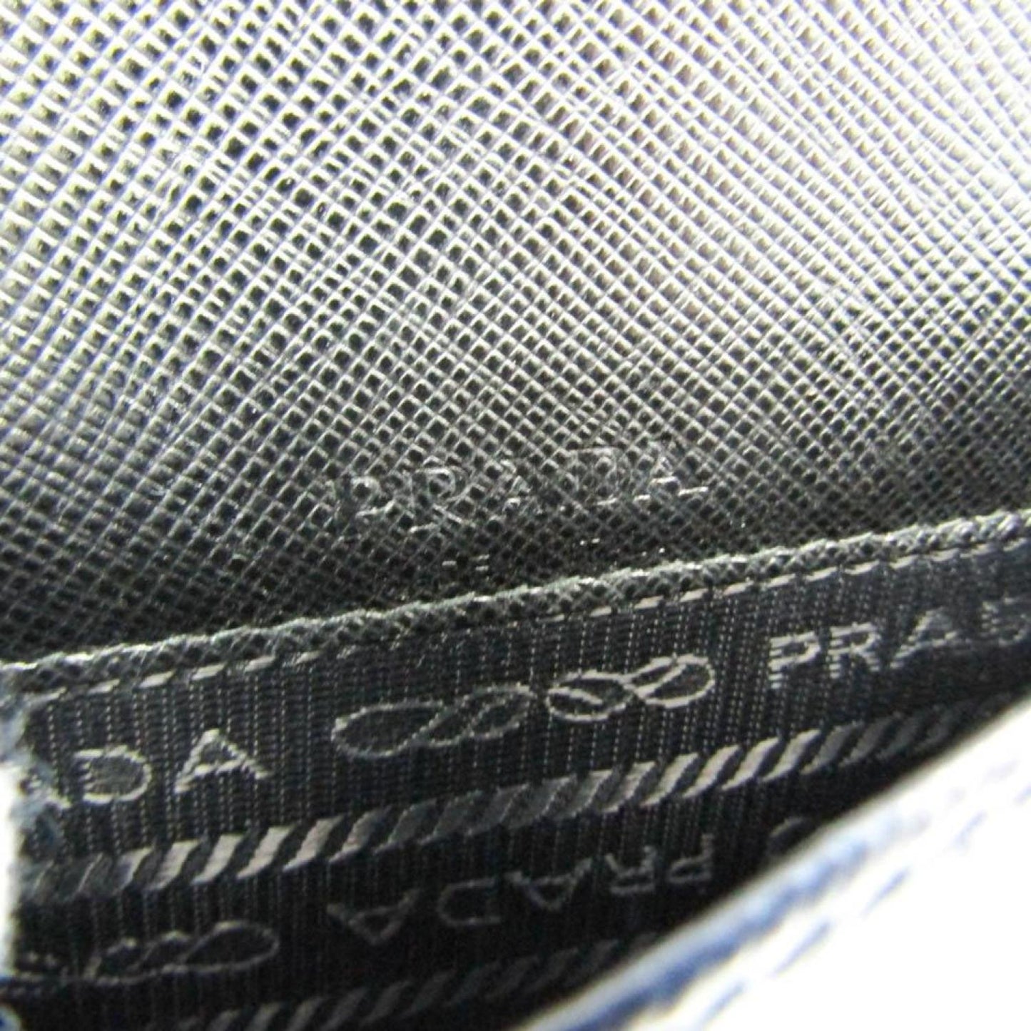 Prada Saffiano Canvas Shoulder Bag (Pre-Owned)