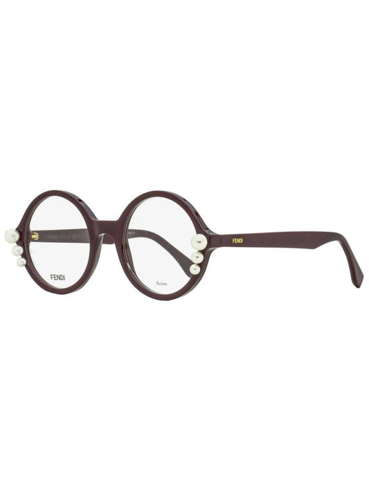 Fendi Women's Pearl Eyeglasses FF0298 0T7 Plum 51mm