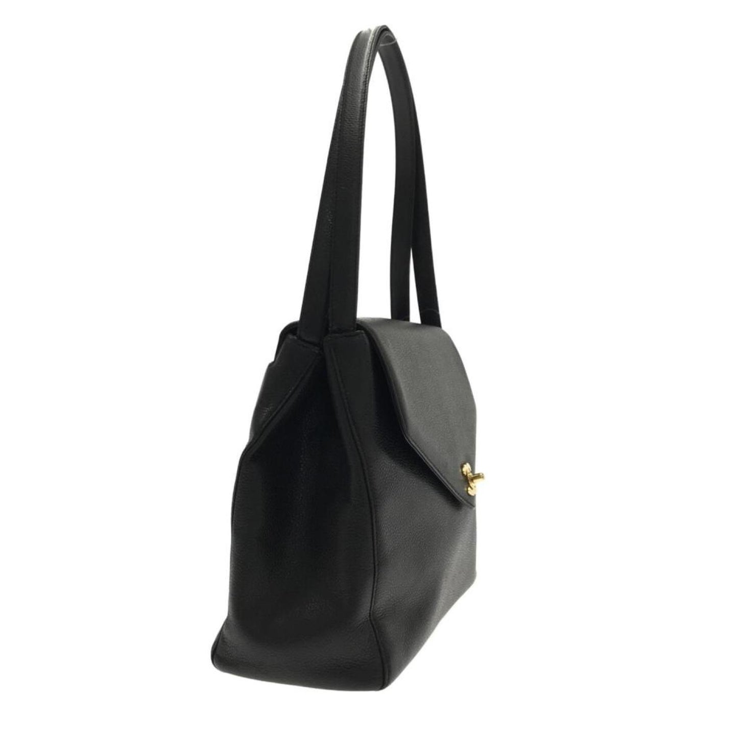 Chanel Coco Mark Leather Shoulder Bag (Pre-Owned)