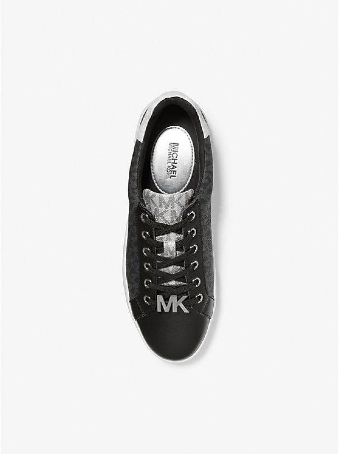 Poppy Color-Block Logo Sneaker