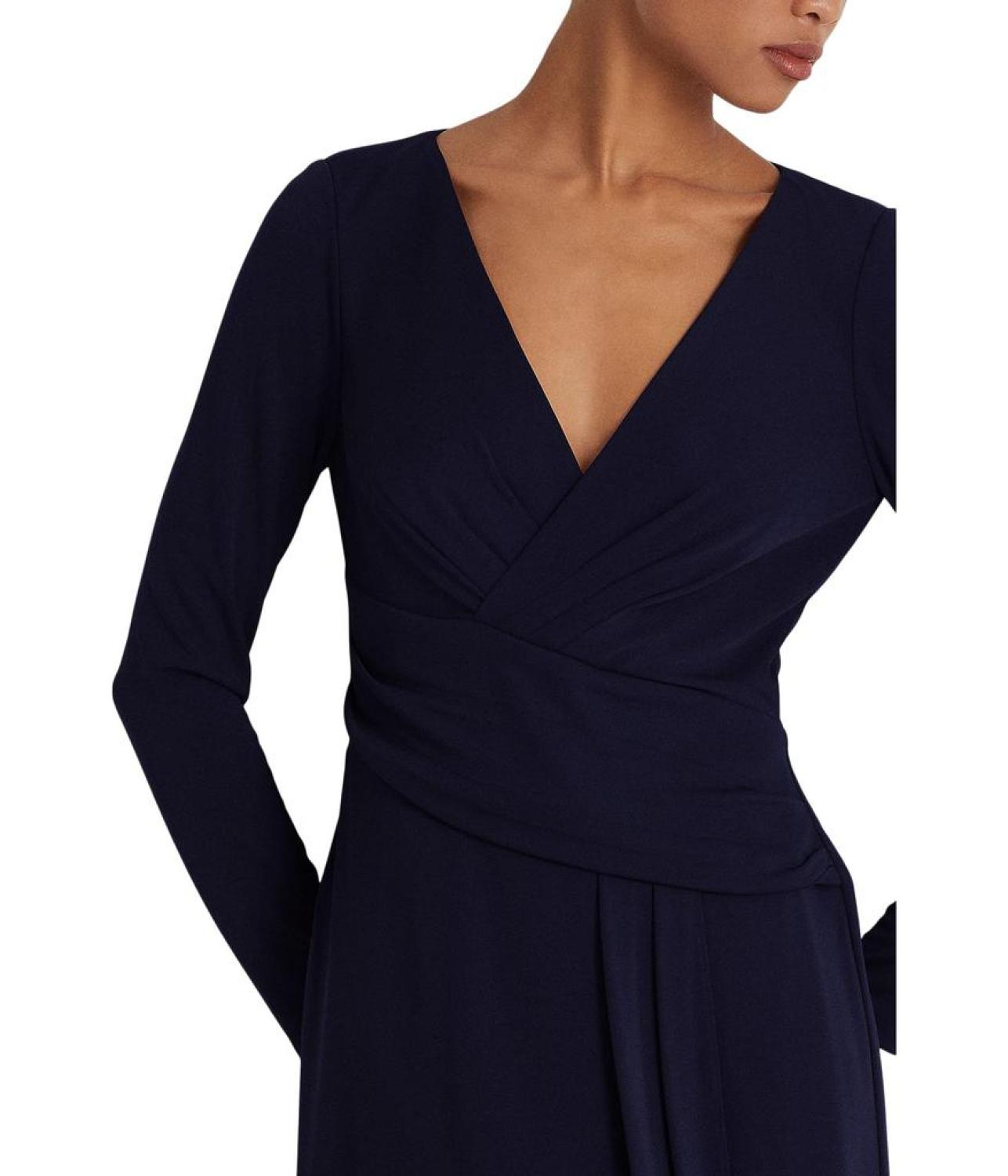 Stretch Jersey Surplice Dress
