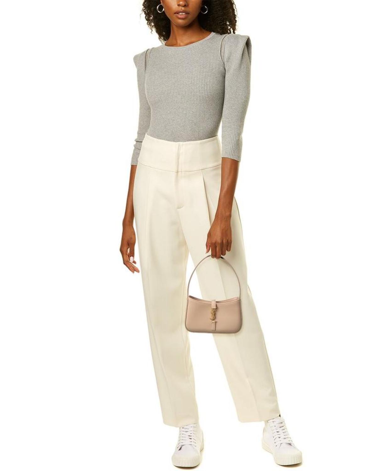 Saint Laurent Le 5 À 7 Mini Leather Hobo Bag