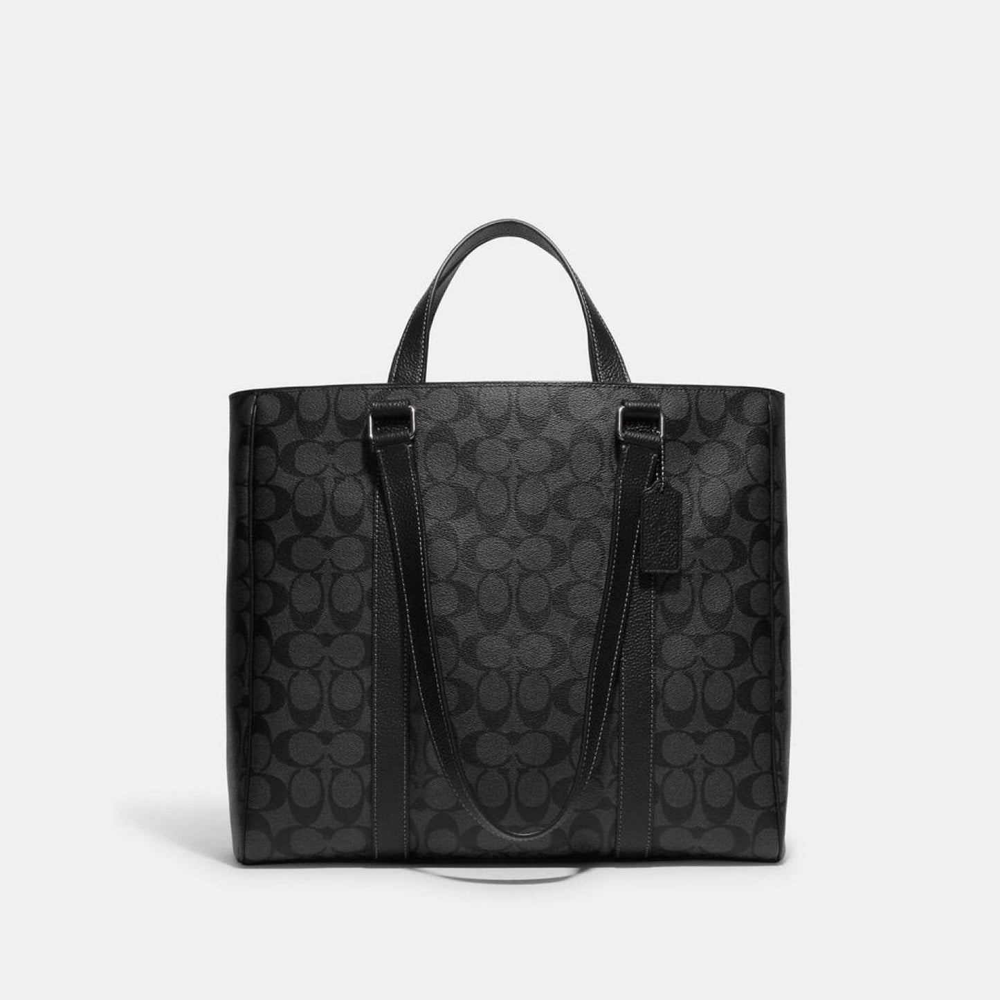 Coach Outlet Hudson Double Handle Tote In Signature Canvas