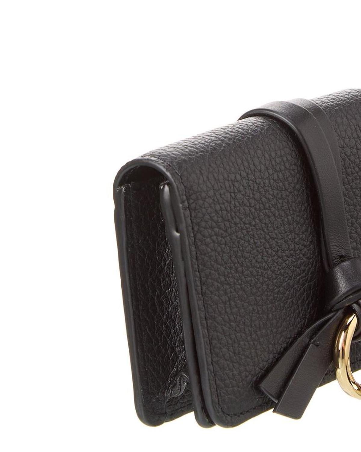 Chloé Alphabet Leather Card Holder