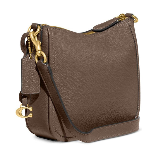 Pebble Leather Chaise Crossbody 19