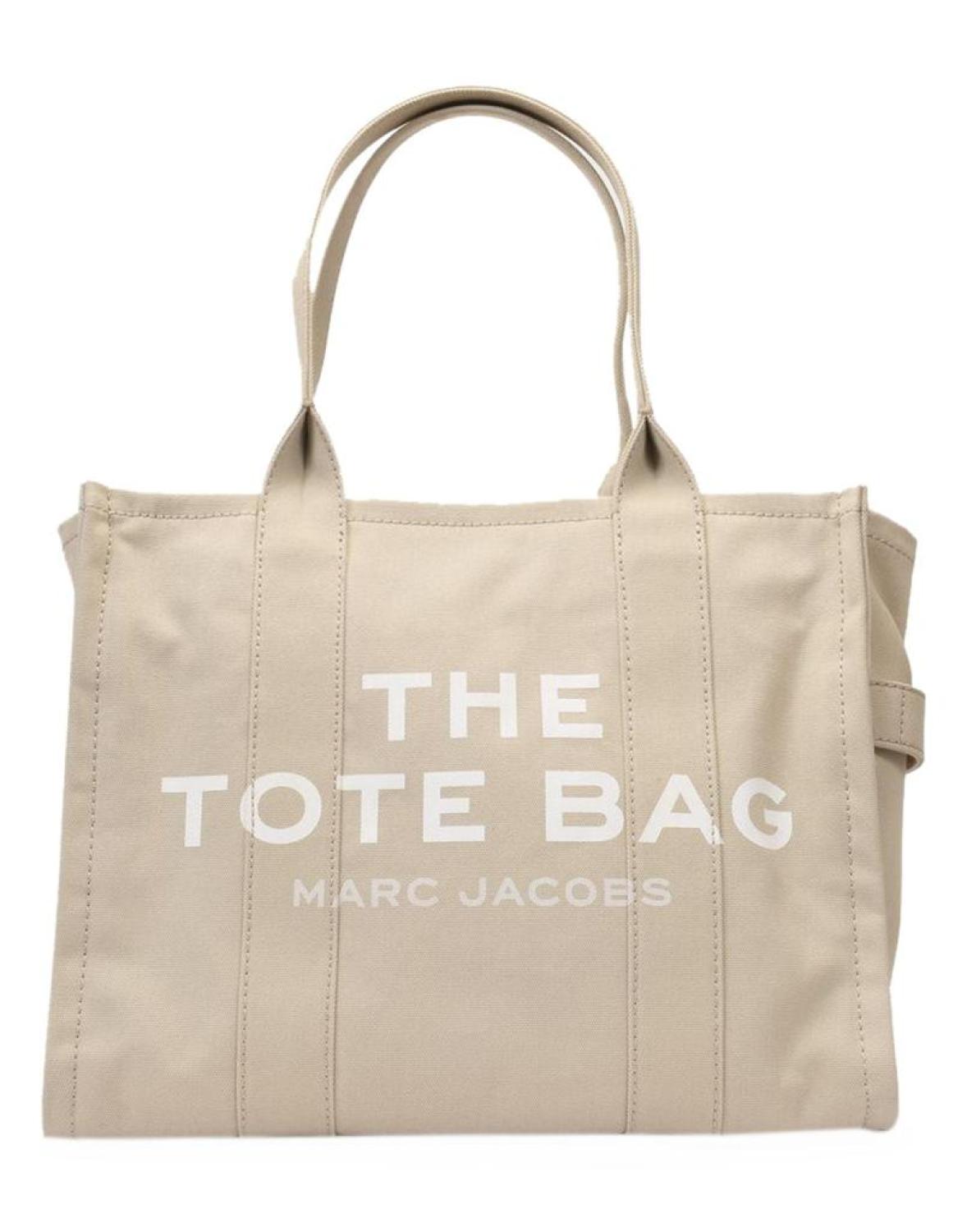 The Large Tote Bag - Marc Jacobs - Beige - Cotton