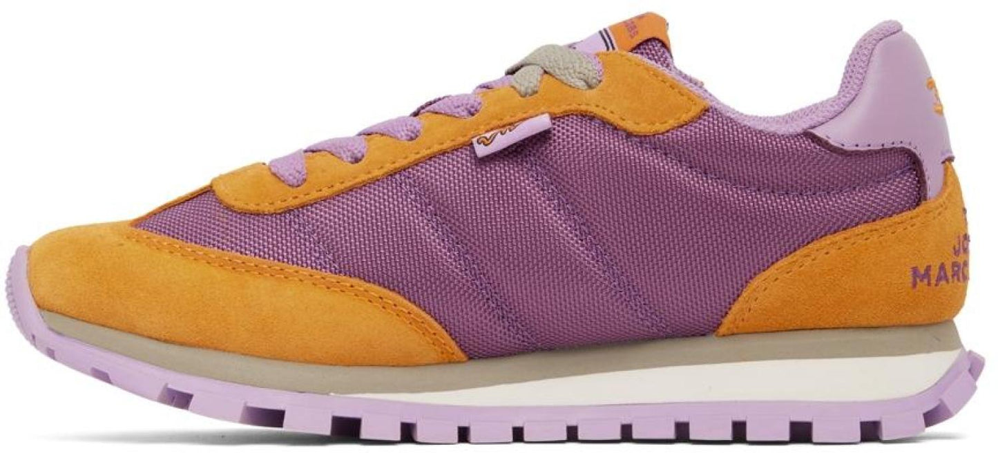 Purple & Orange 'The Jogger' Sneakers