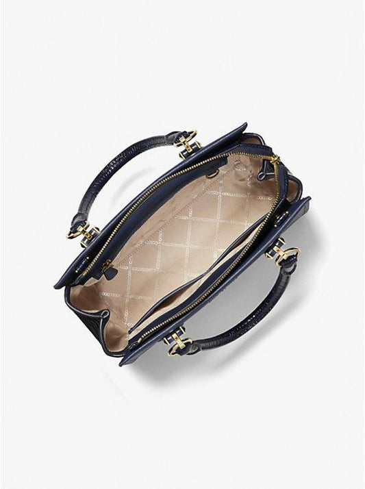 Marilyn Medium Saffiano Leather Satchel