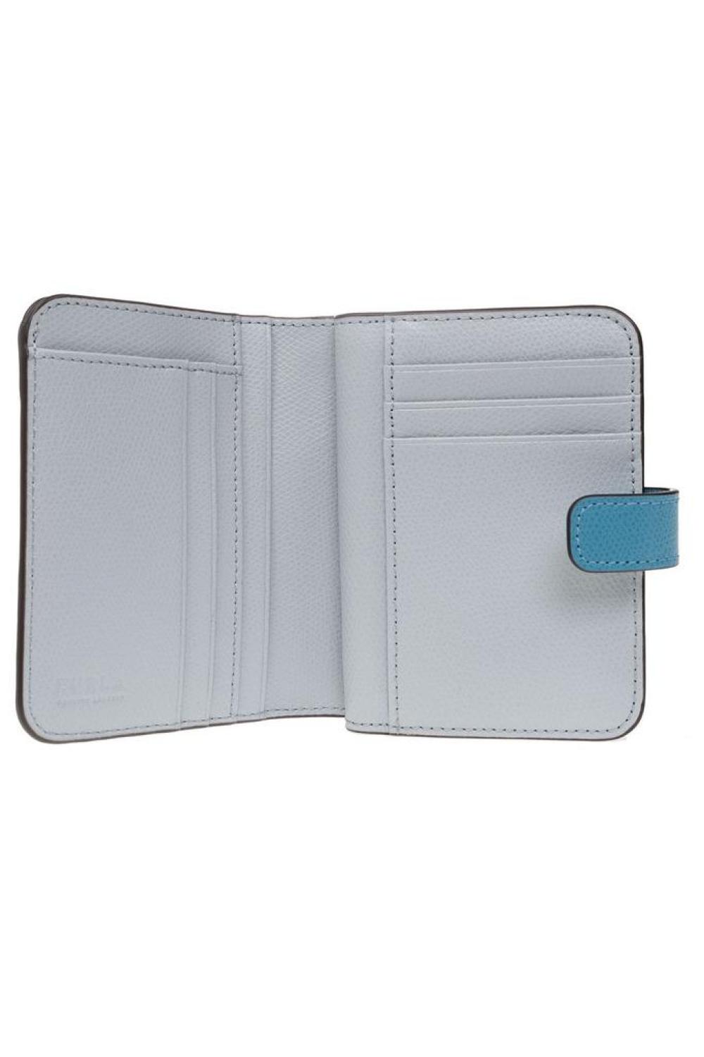 Furla Logo Lettering Compact Wallet