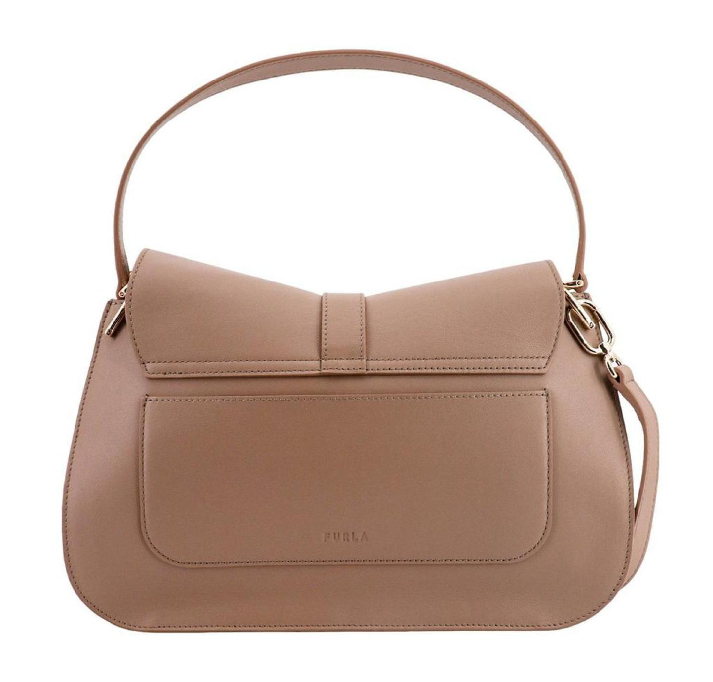 Furla Flow Logo Plaque Large Tote Bag