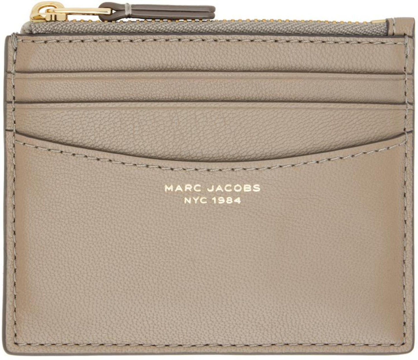 Taupe 'The Slim 84' Card Holder