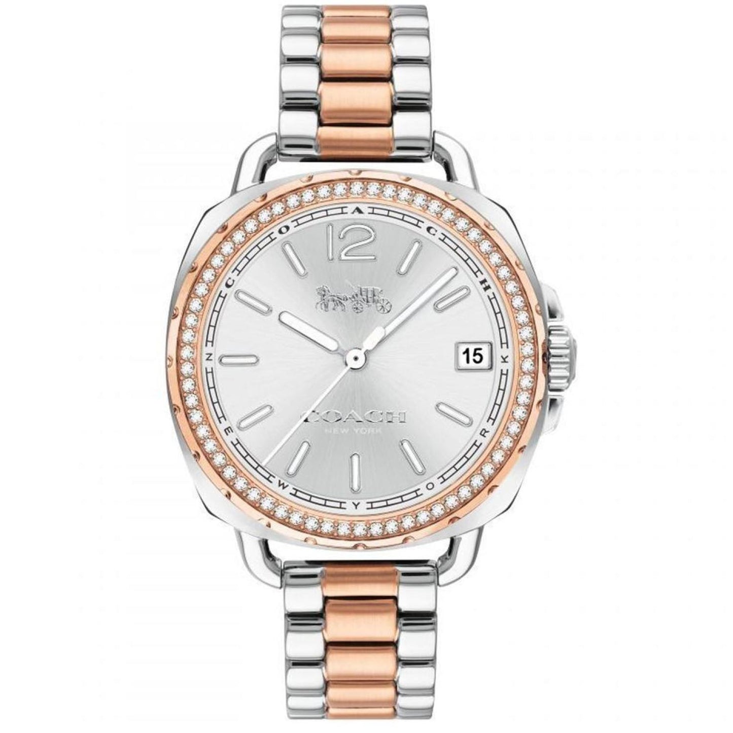 Coach Women's Tatum Silver Dial Watch